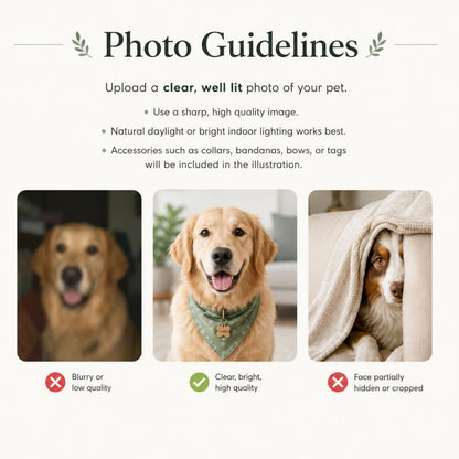 Personalized Pet Photo Book, Custom Dog Photo Story Book