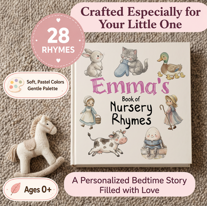 Personalized Nursery Rhymes Storybook Children’s Book