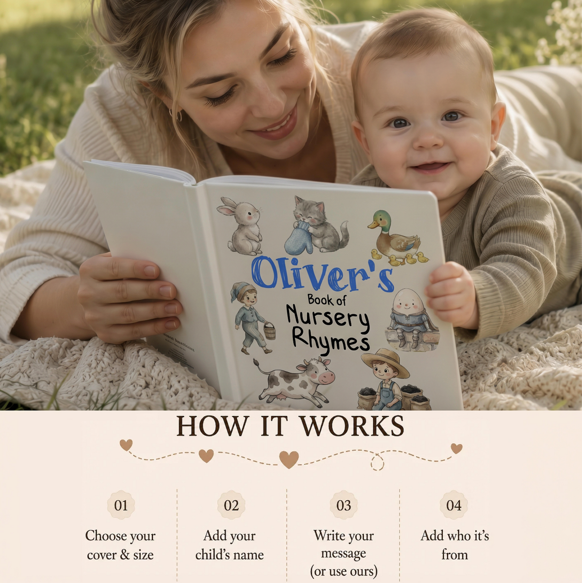 Personalized Nursery Rhymes Storybook Children’s Book