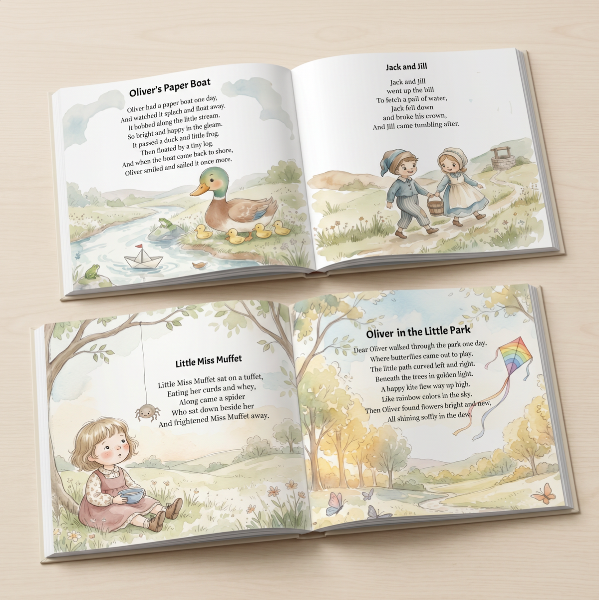 Personalized Nursery Rhymes Storybook Children’s Book