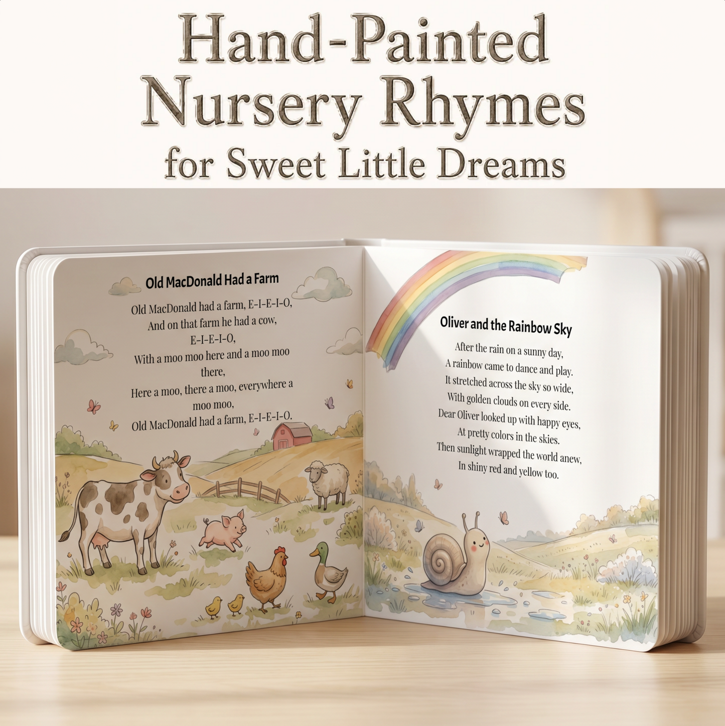 Personalized Nursery Rhymes Storybook Children’s Book