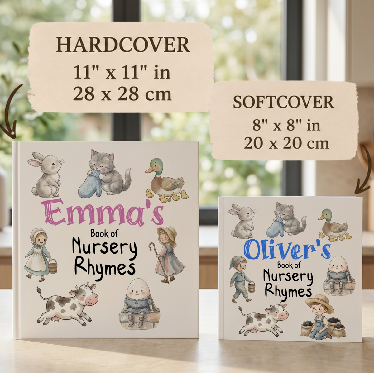 Personalized Nursery Rhymes Storybook Children’s Book