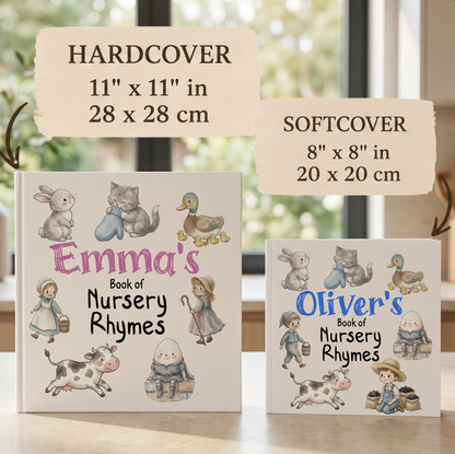Personalized Nursery Rhymes Storybook Children’s Book
