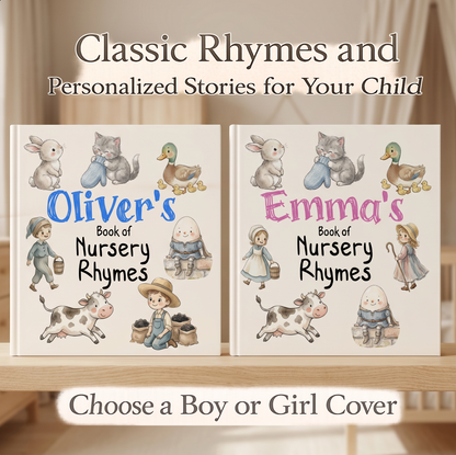 Personalized Nursery Rhymes Storybook Children’s Book