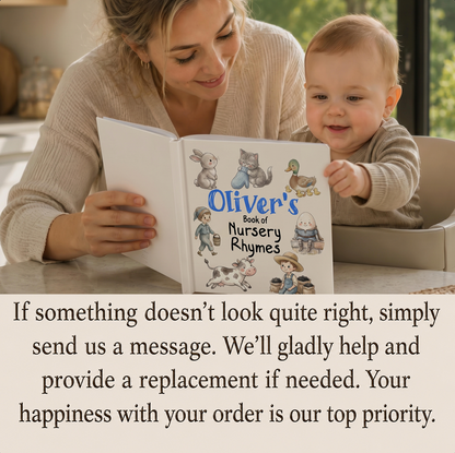 Personalized Nursery Rhymes Storybook Children’s Book