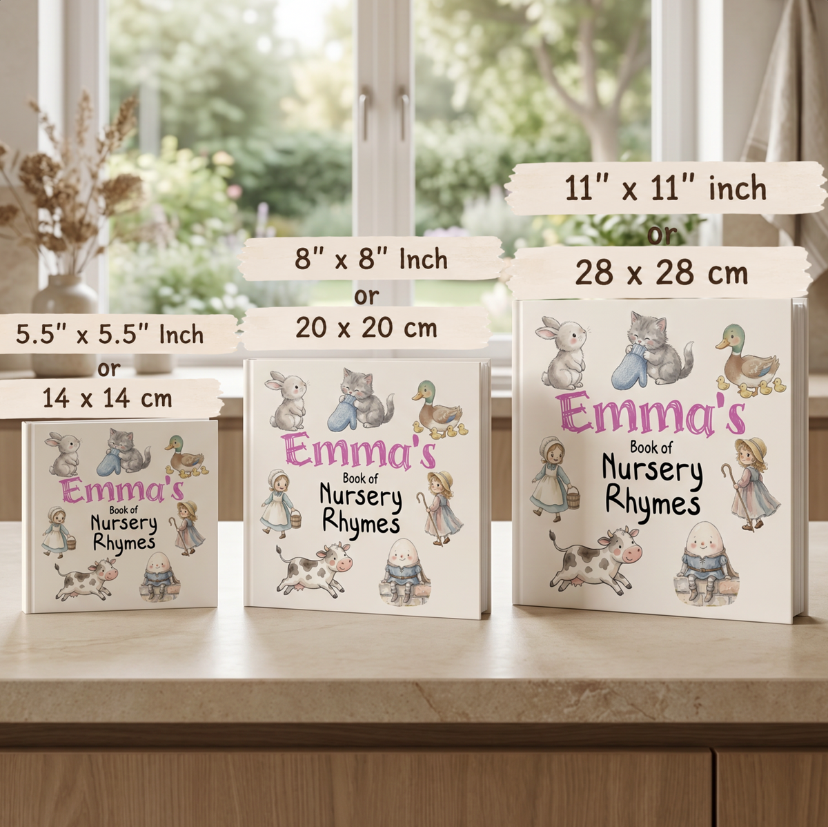 Personalized Nursery Rhymes Storybook Children’s Book