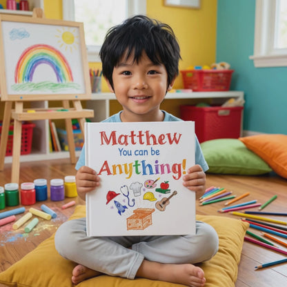 Personalized You Can Be Anything Book, Custom Name Storybook for Kids