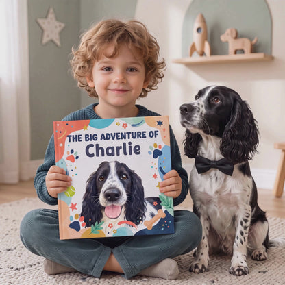 Personalized Pet Photo Book, Custom Dog Photo Story Book