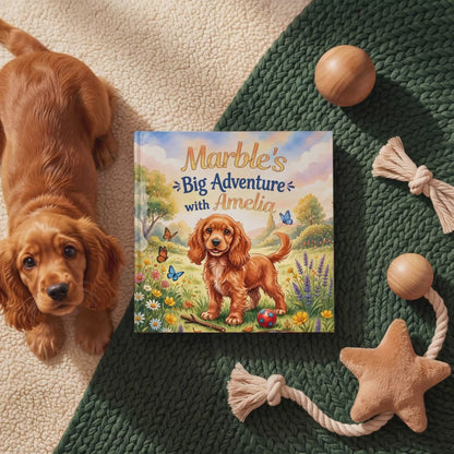 Custom Pet Adventure Book, Personalized Dog Book with Name