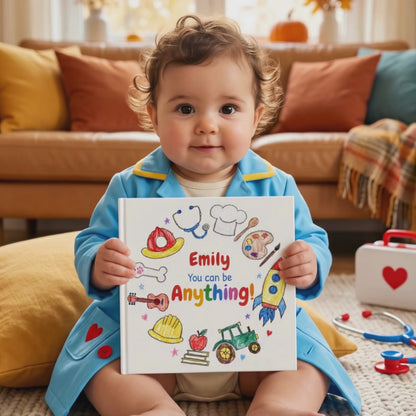 Personalized You Can Be Anything Book, Custom Name Storybook for Kids