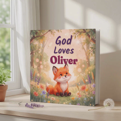 Personalized God’s Love Baby Book, Christian Story with Name