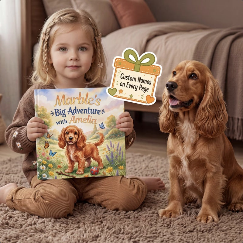 Custom Kids Story with Dog