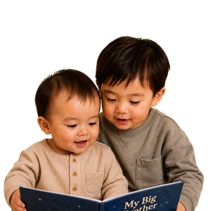 Personalized books for siblings